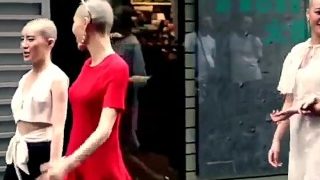 chinese girls headshave
