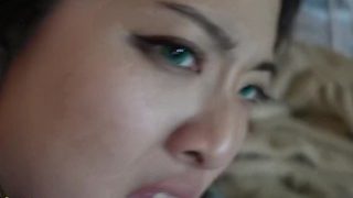 Fuck her in her red Romper!! white businessman dominates chinese girl WMAF