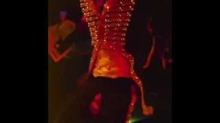 KOREAN (BULGECAM) TVXQ YUNHO PANTS RIPPED ON STAGE / UNDERWEAR