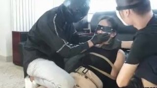 Two office girls bondage