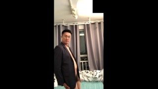 Chinese glasses 正装眼镜大叔