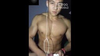 handsome muscle Chinese cam